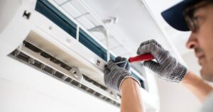 Aircon chemical wash Jurong