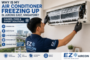 Why Is My Air Conditioner Freezing Up in Jurong East, Singapore? Causes, Fixes & Expert Repair Solutions