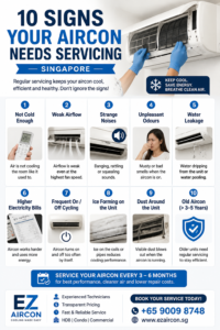 10 Signs Your Aircon Needs Servicing in Singapore